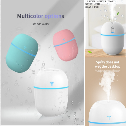 Life Adds Color, PORTABLE USB LED CAR HOME DIFFUSER HUMIDIFIER