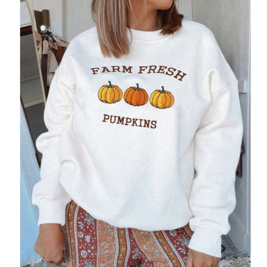 Pumpkin Patch Cozy Sweatshirt