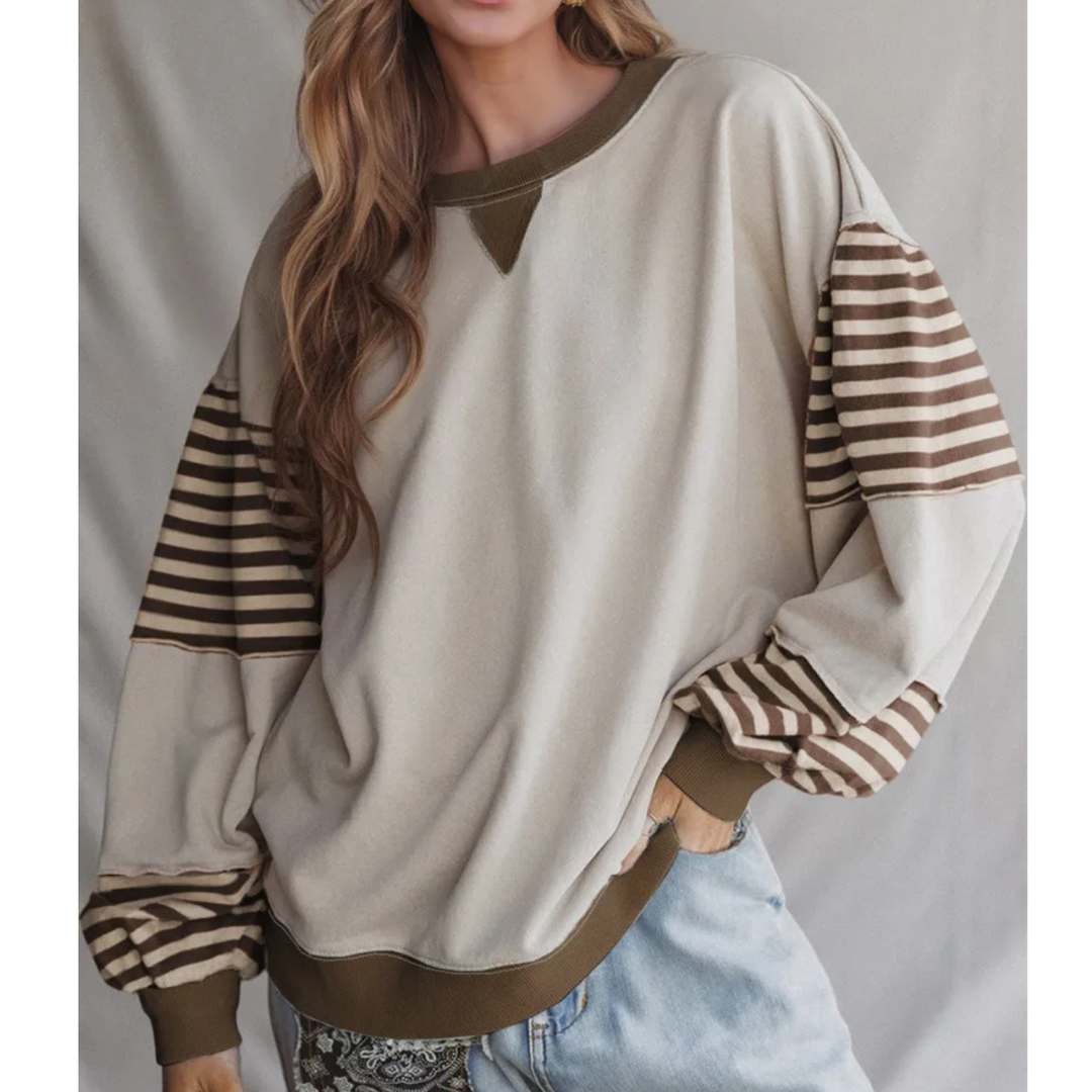 Coastal Stripe Pullover