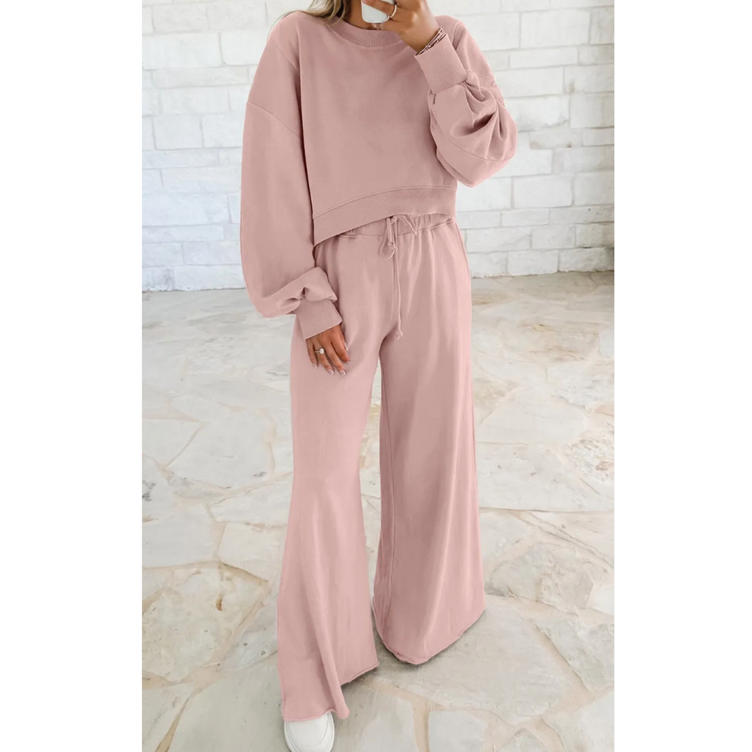 Luxe Lounge Wide-Leg Set