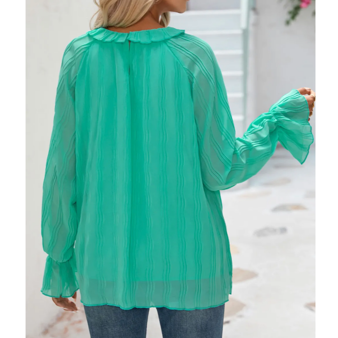Seafoam Breeze Blouse