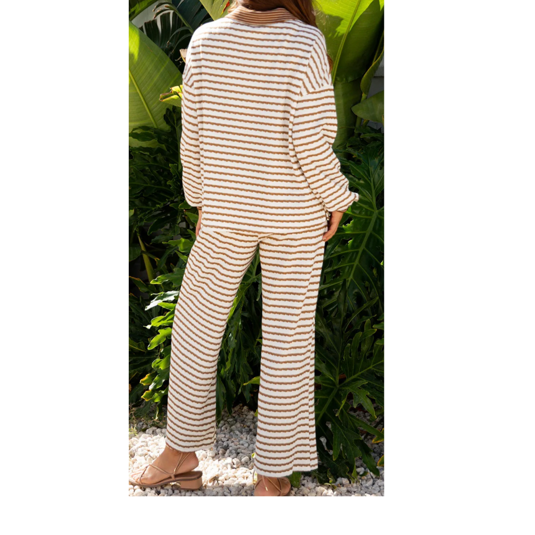Coastal Stripe Lounge Set