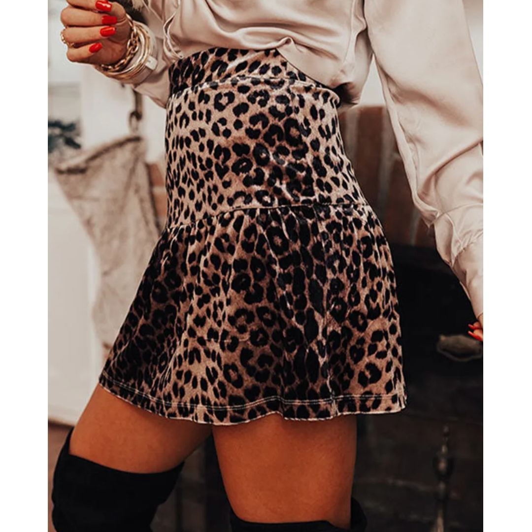 Wild Luxe Mini Skirt
