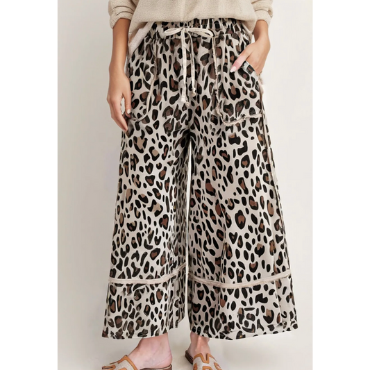 Wild Luxe Palazzo Pants