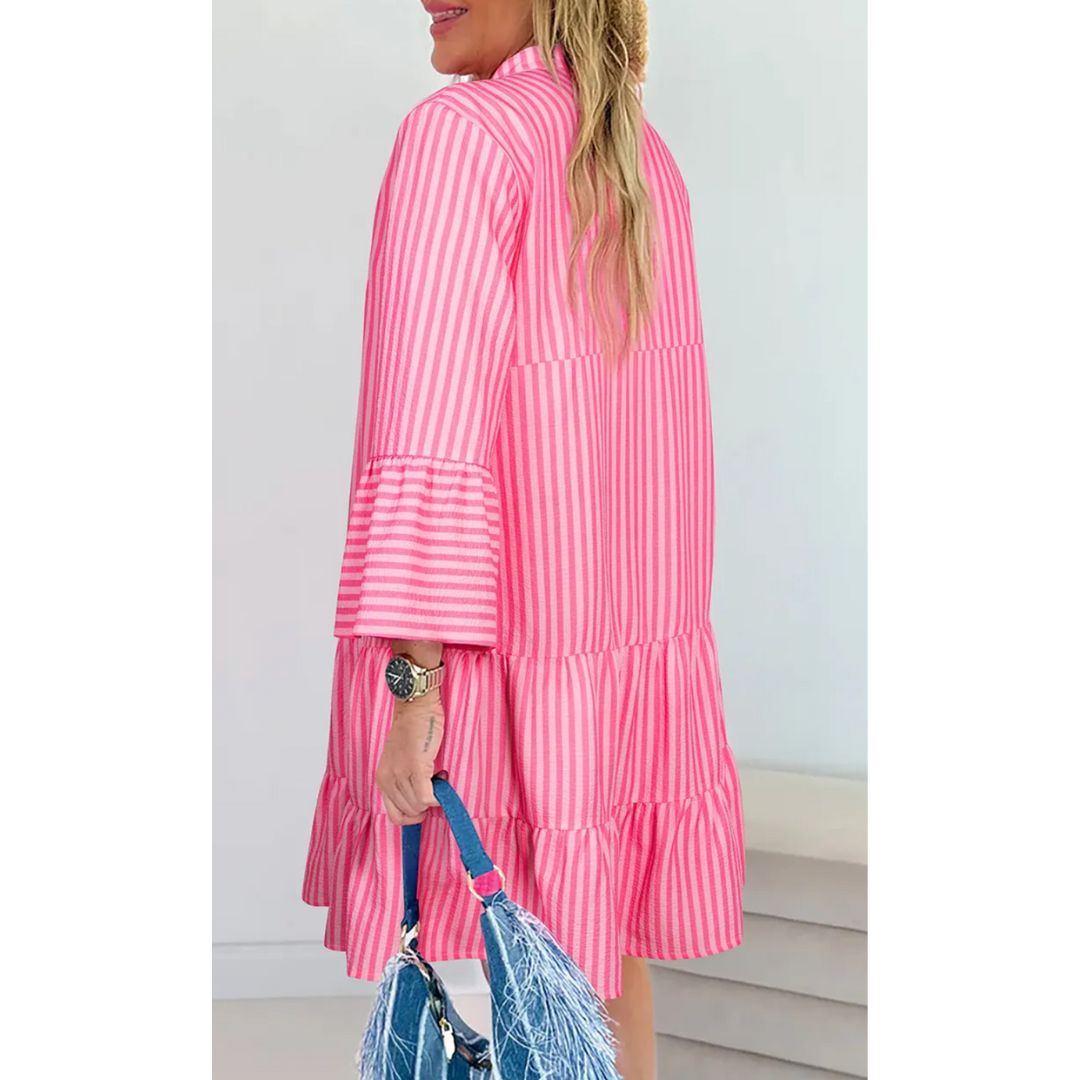 Candy Stripe Breeze Dress