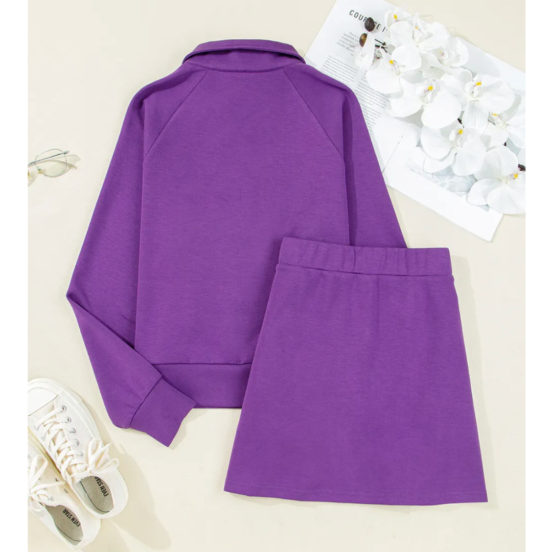 Weekend Glow Skirt Set