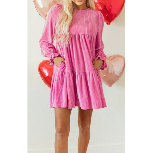 Sweetheart Velvet Dress