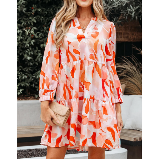 Sunset Petals Dress