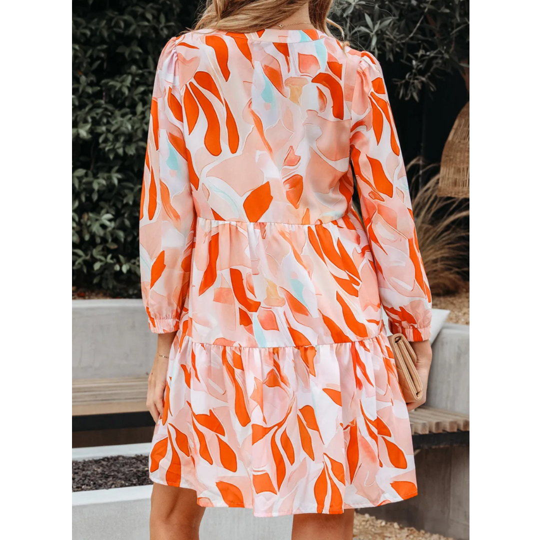 Sunset Petals Dress