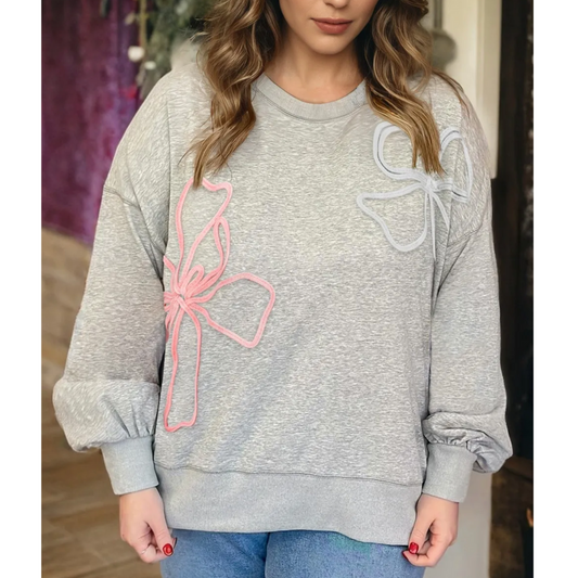 Bow & Glow Sweatshirt