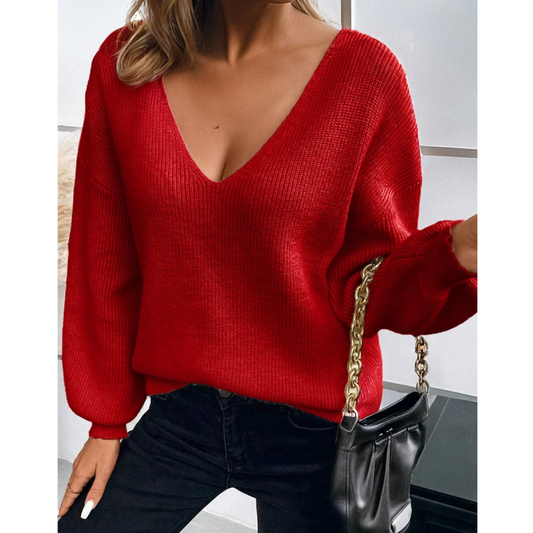 The Bow Back Charm Sweater