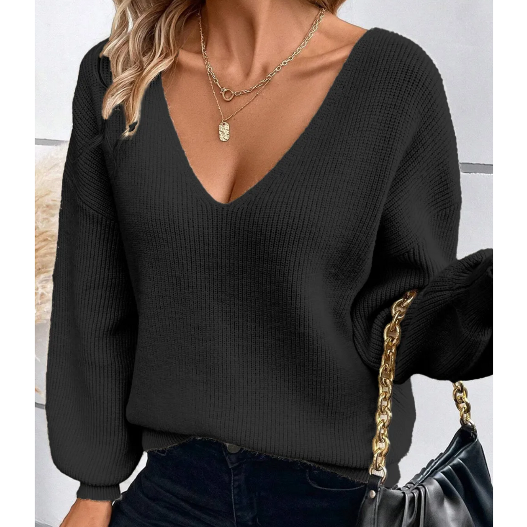 The Bow Back Charm Sweater