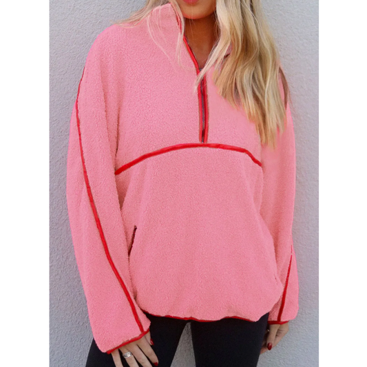 Bubblegum Glow Pullover