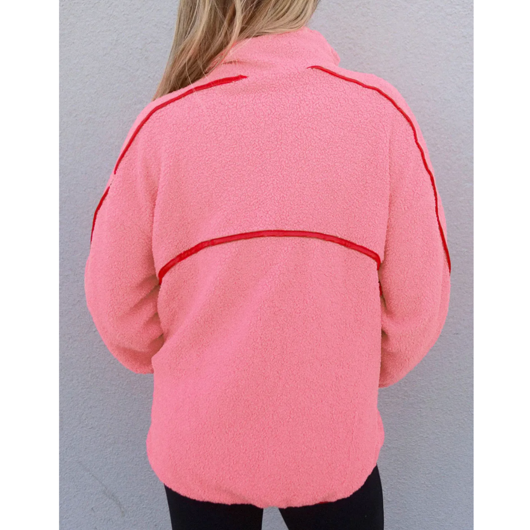 Bubblegum Glow Pullover