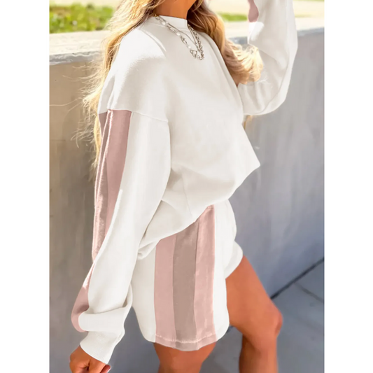 Blush Breeze Short Set