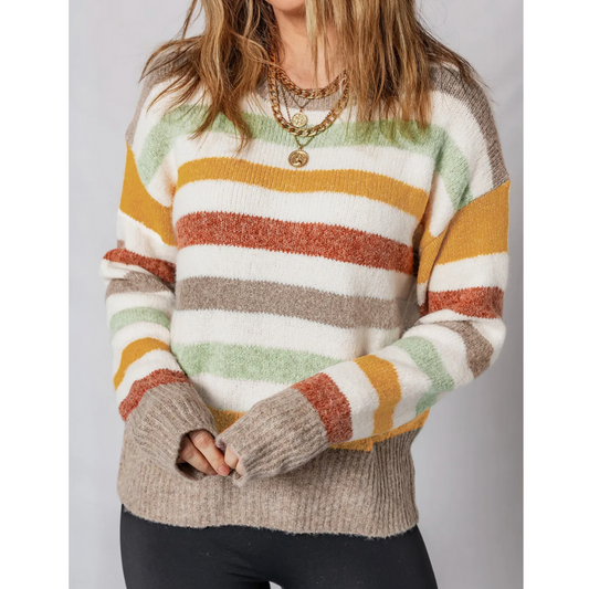 Harvest Stripe Sweater