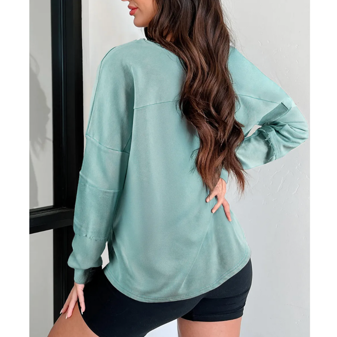 Everyday Ease V-Neck Pullover