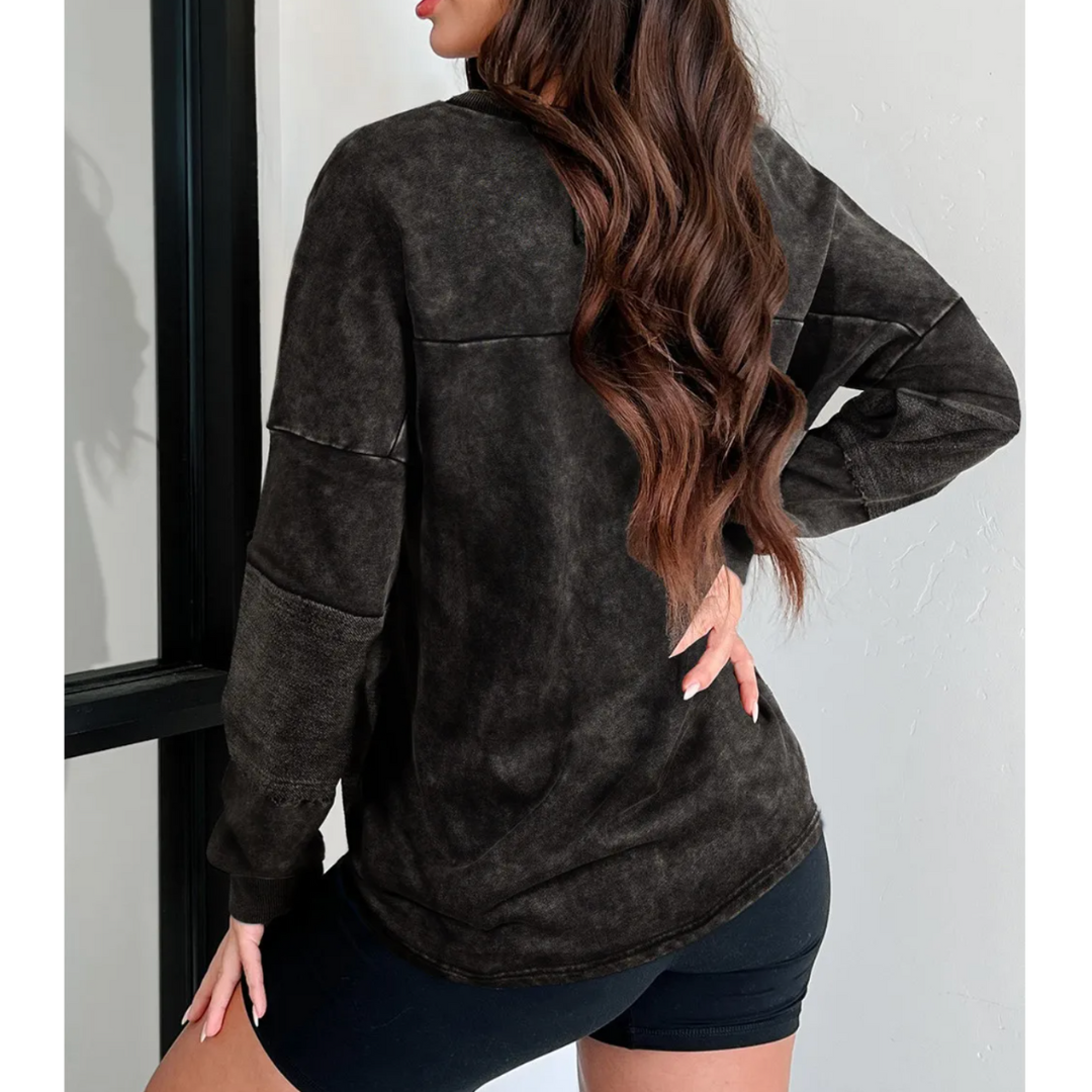 Everyday Ease V-Neck Pullover