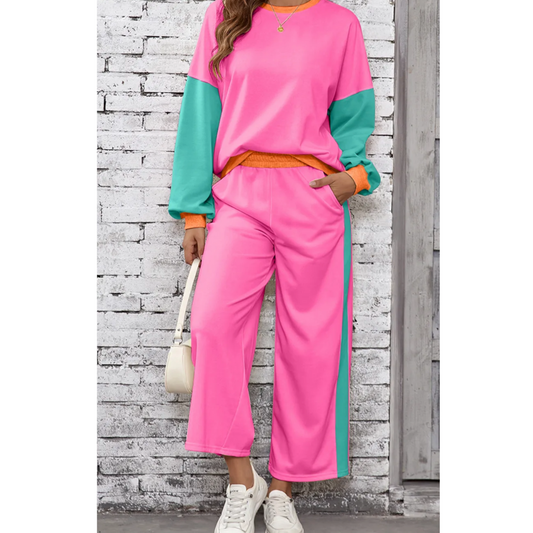 ColorBlock Comfort Jogger Set
