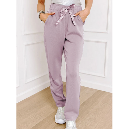 Satin Glow Joggers