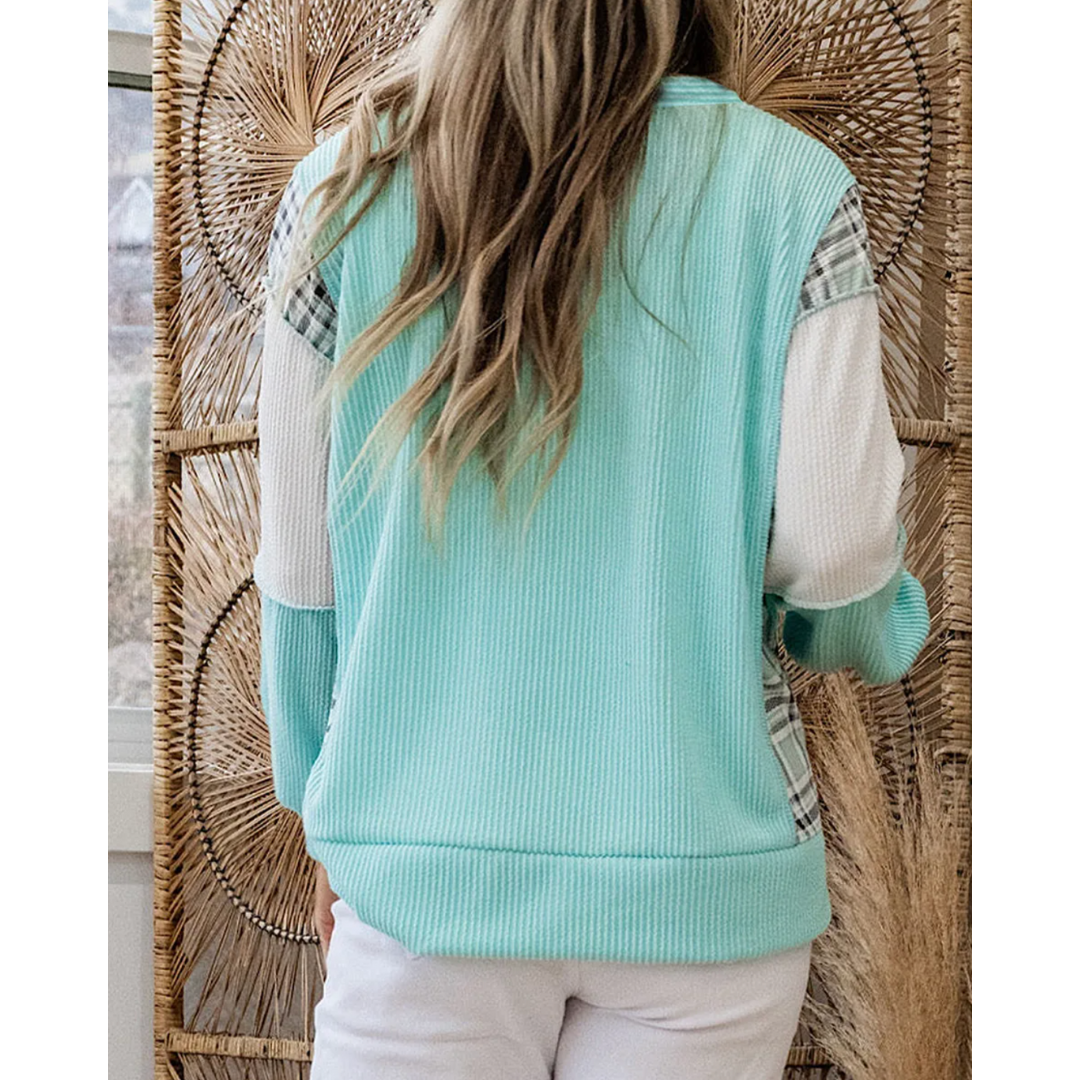 Mint Breeze Henley Top