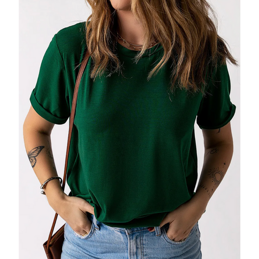Everyday Classic Rolled Sleeve Tee