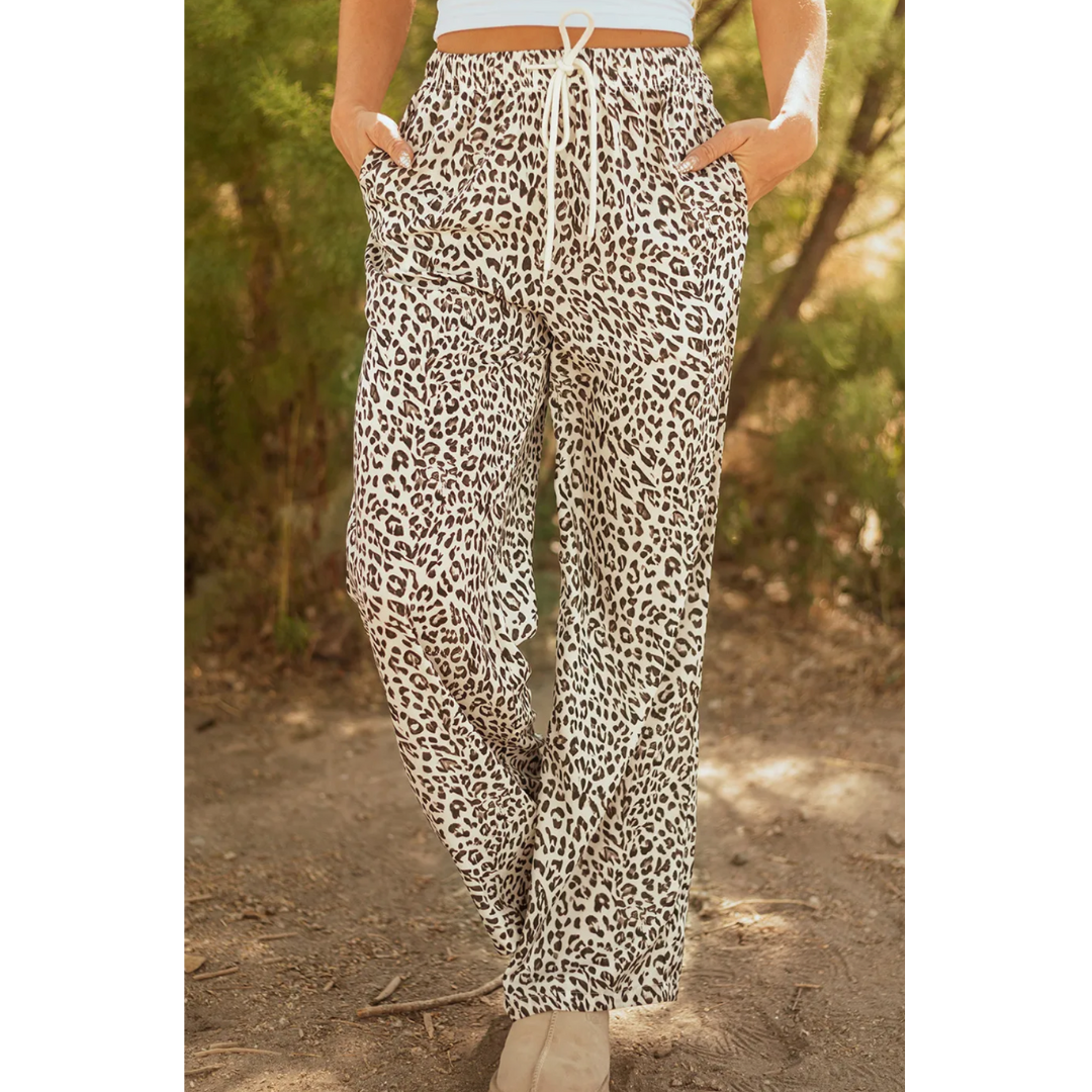 Wild Stroll Leopard Lounge Pants