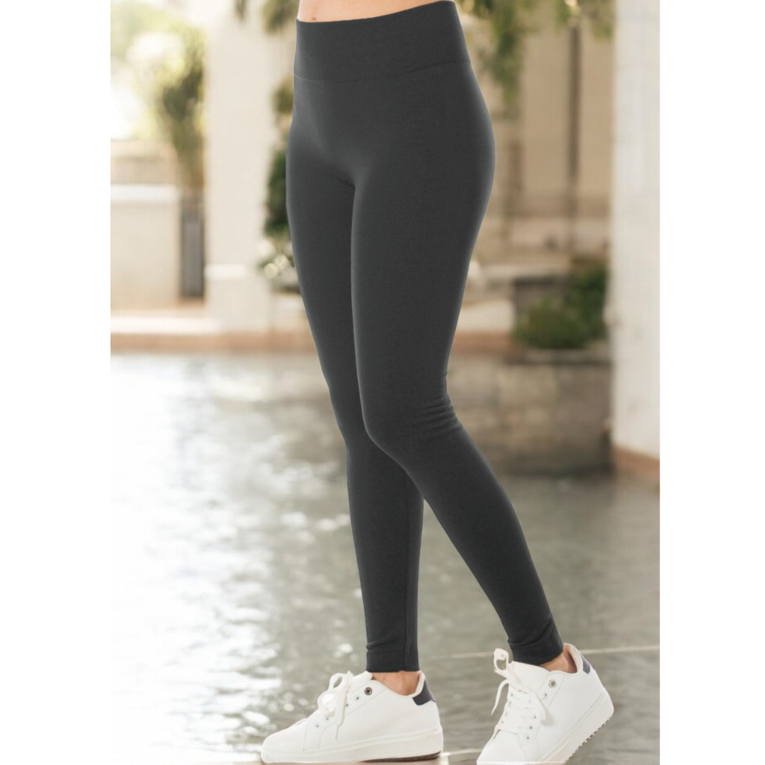 Our Famous Brushed Fleece Lined Leggings (OS and Plus)