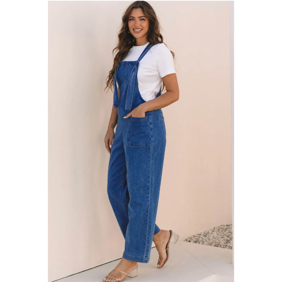 Year Round Perfection, Denim Overalls for Petite Gals