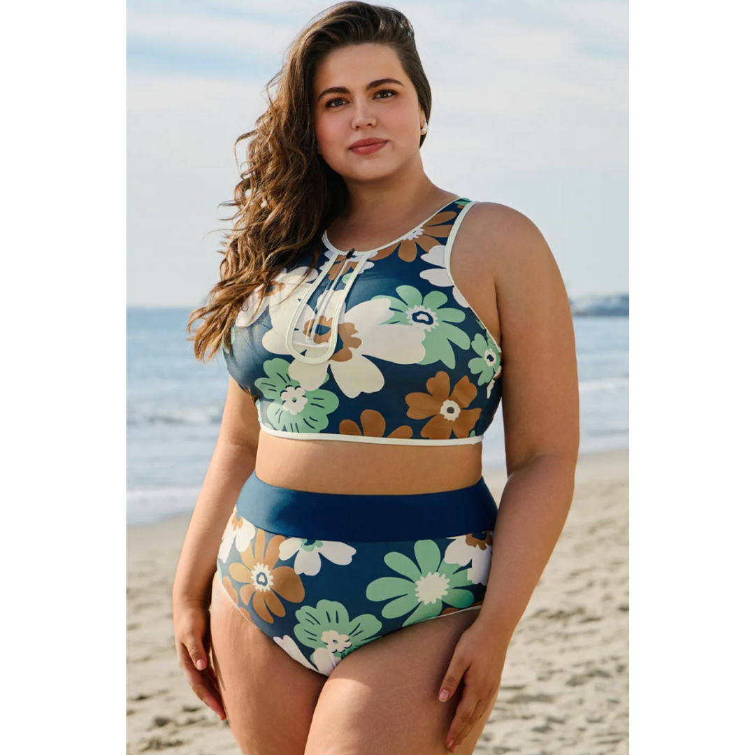 Let's Play, Curvy Girl High Waist Bikini