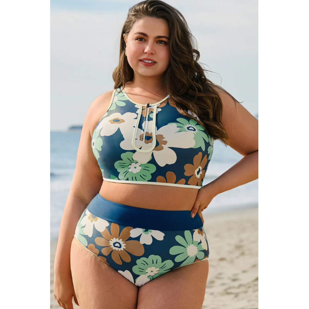 Let's Play, Curvy Girl High Waist Bikini