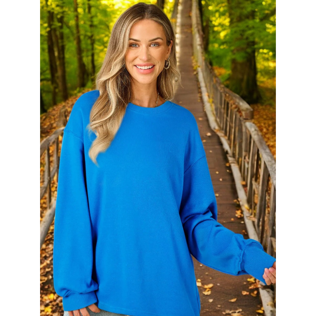 Grab and Go Kinda Day, Long Sleeve Sweatshirt