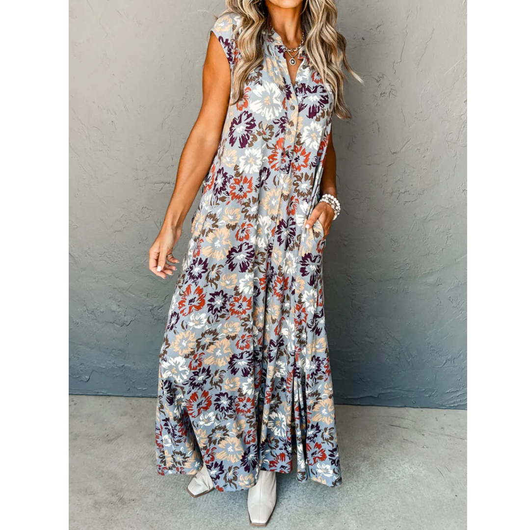 Aim For Perfection, Floral Wide Leg Romper