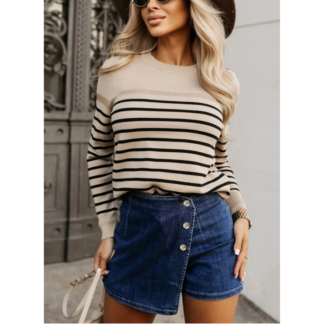 Just Skorting Along...Denim Skort