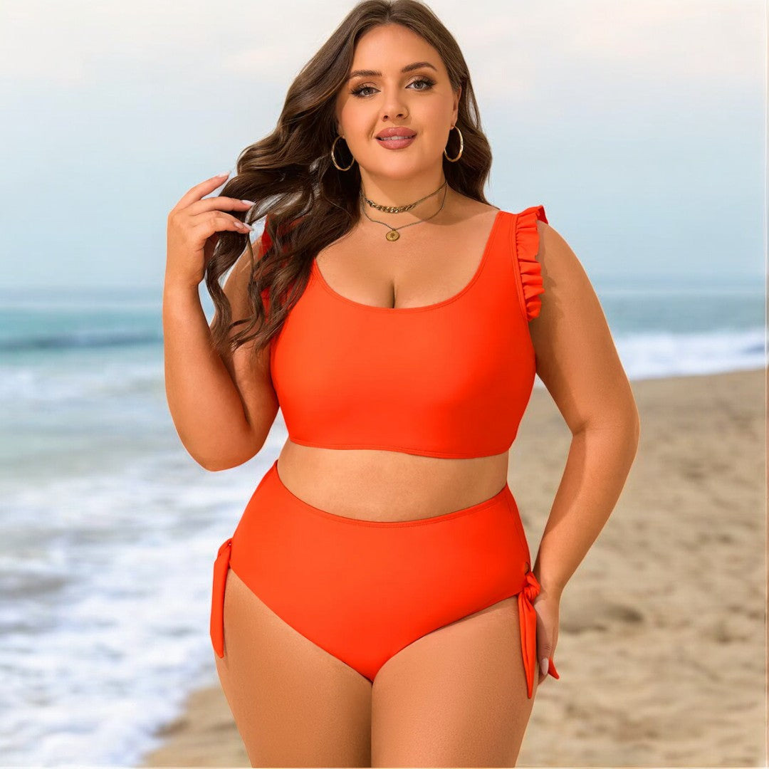 Let's Play, Curvy Girl High Waist Bikini