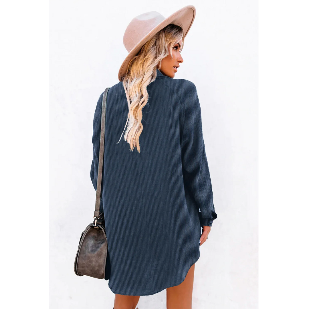 Wander & Unwind, Button-Up Shirt Dress