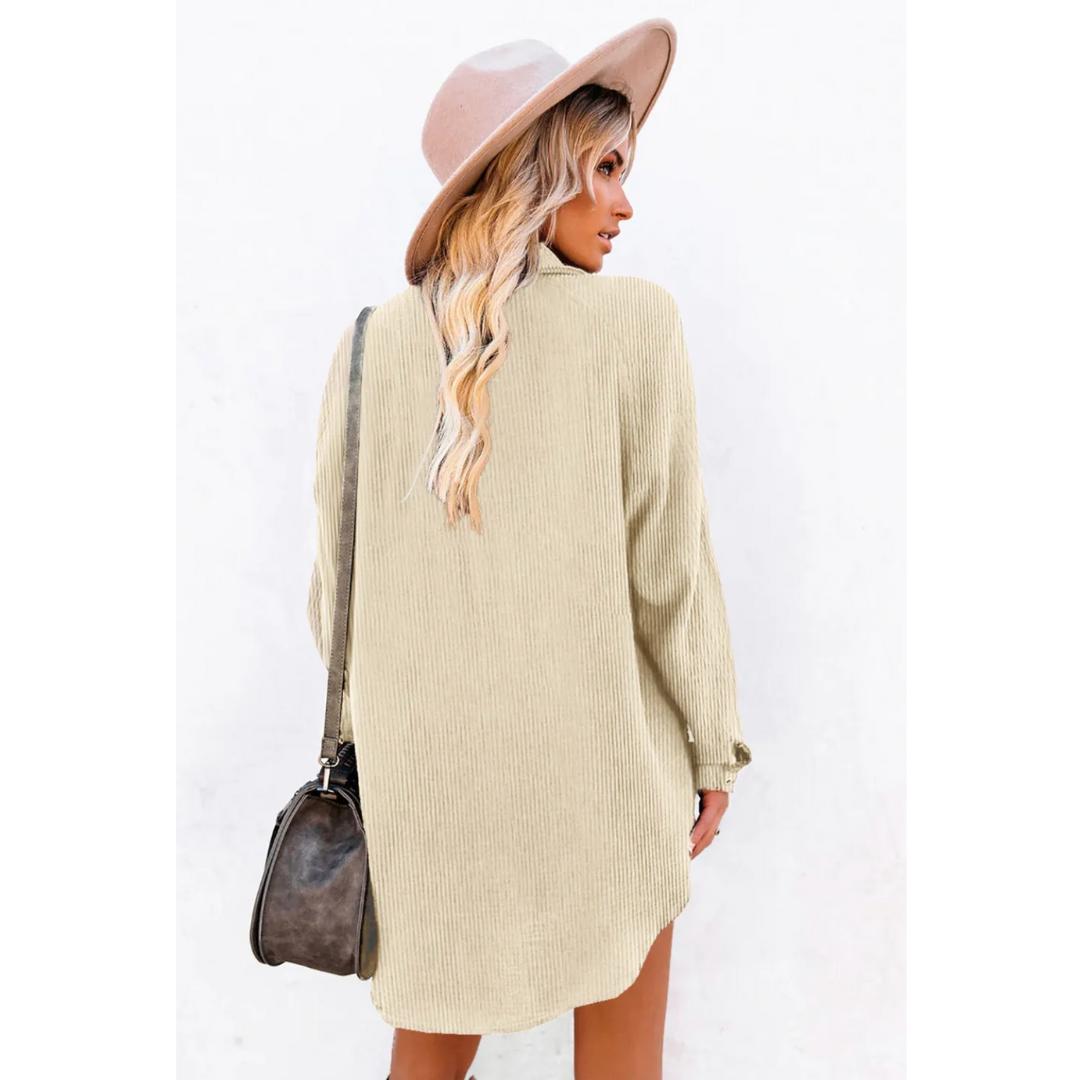 Wander & Unwind, Button-Up Shirt Dress