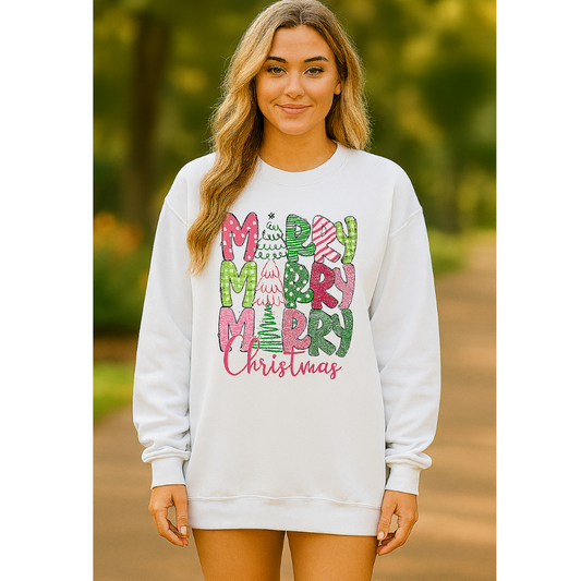 Oh So Festive, Long Sleeve Christmas Sweatshirt