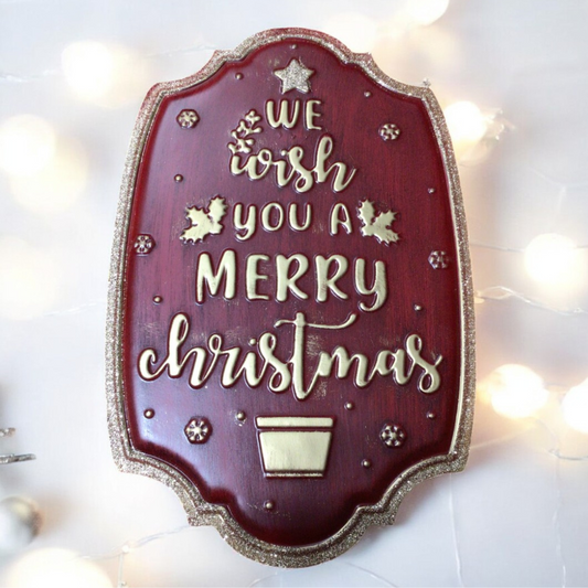 Wishing You A Merry Christmas Sign