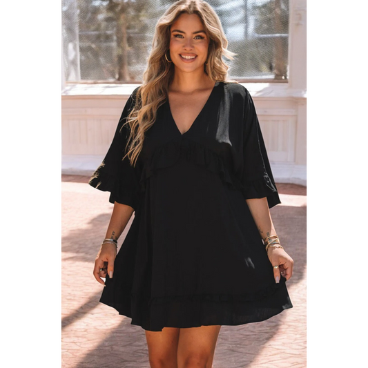 Chic and Sassy Little Black Dress