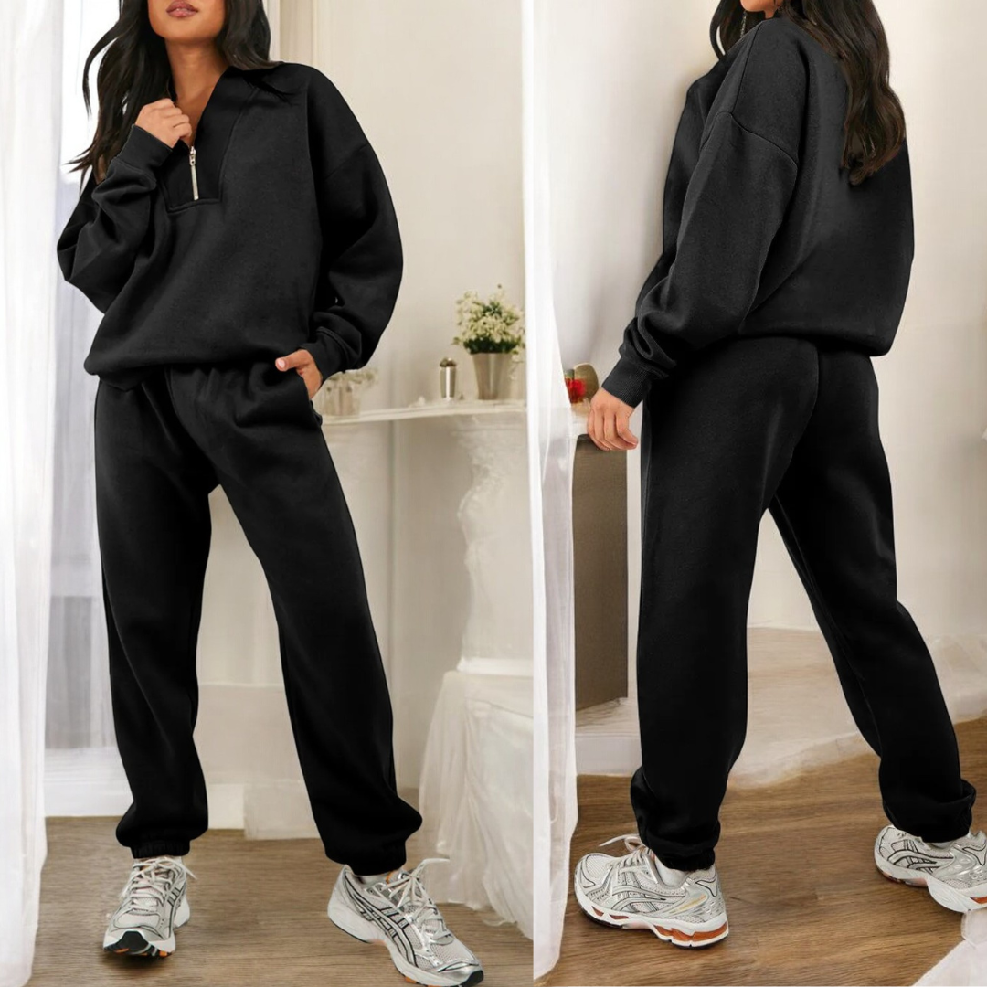 You Time, Girl....Long Sleeve Pullover Jogger Set