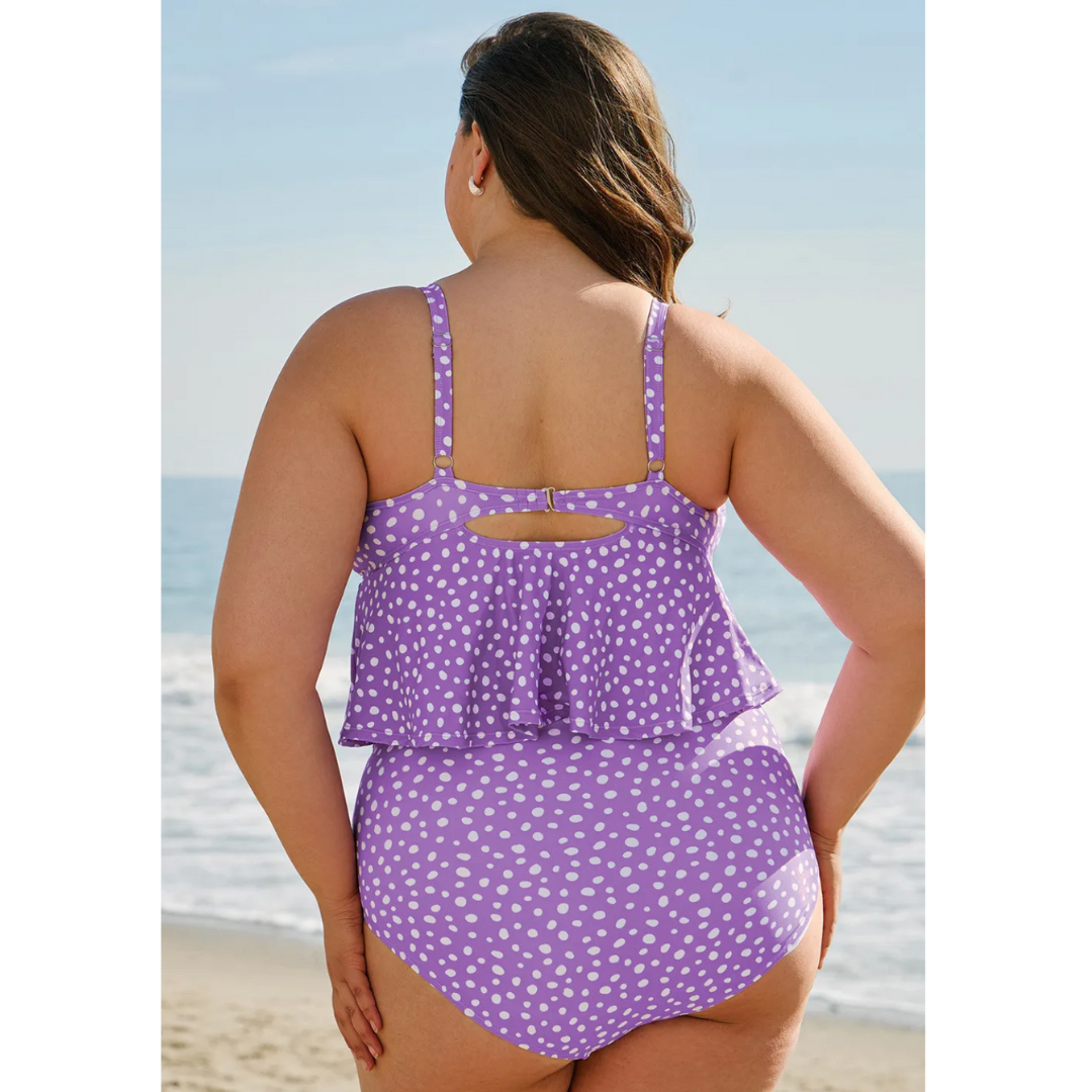 Let's Get Away, Curvy Girl Tankini Set