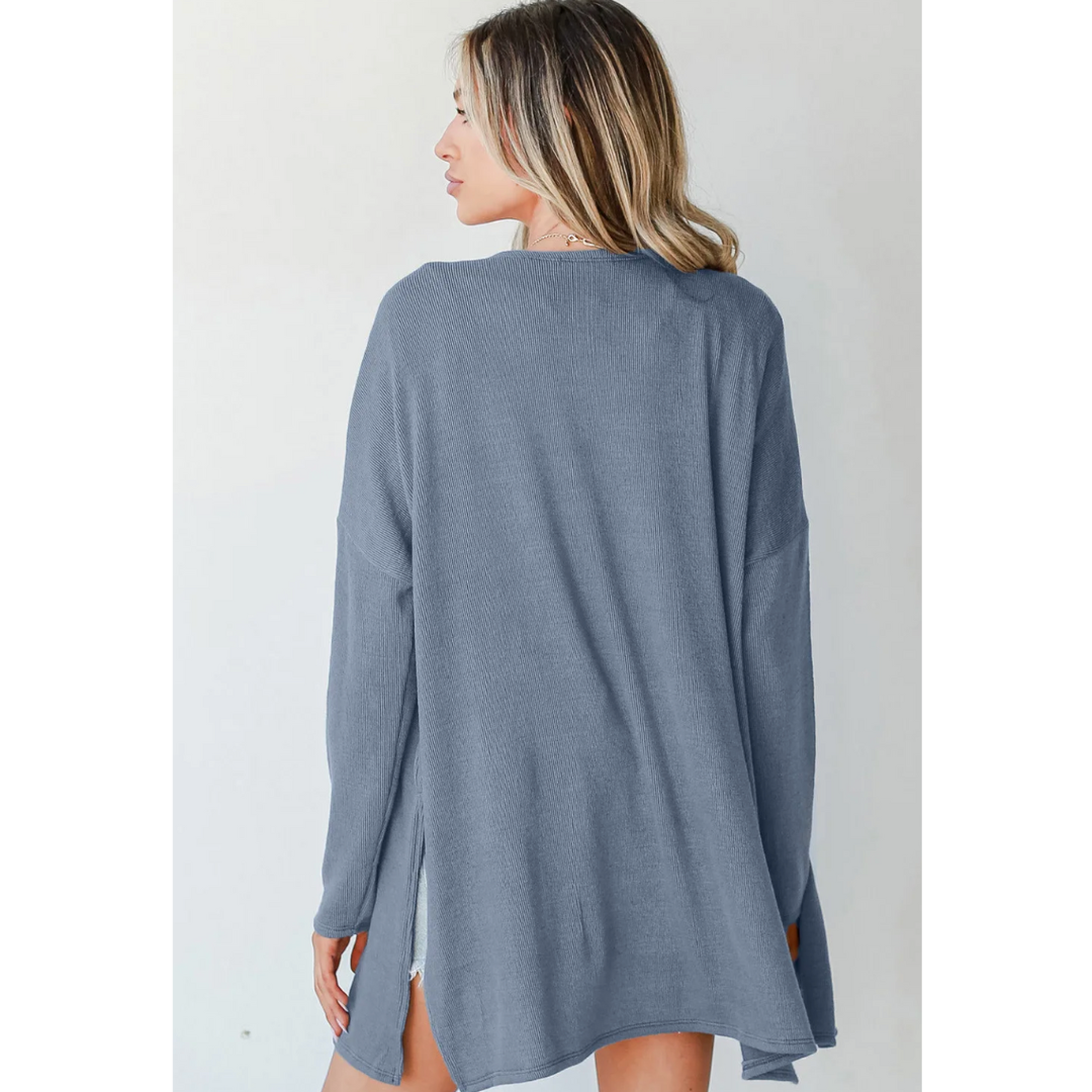 Finally Found You, Long Sleeve Open Front Cardigan