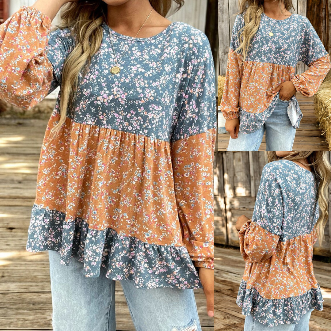 Anything For You, Boho Mix Pattern Tunic