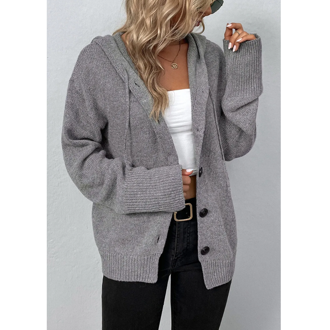 Easy Decision, Hooded Sweater Cardigan