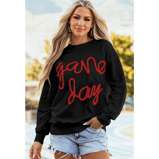 Cheer You On, Long Sleeve Game Day Sweatshirt