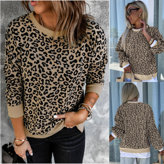 Chase Those Blues Away, Leopard Pullover