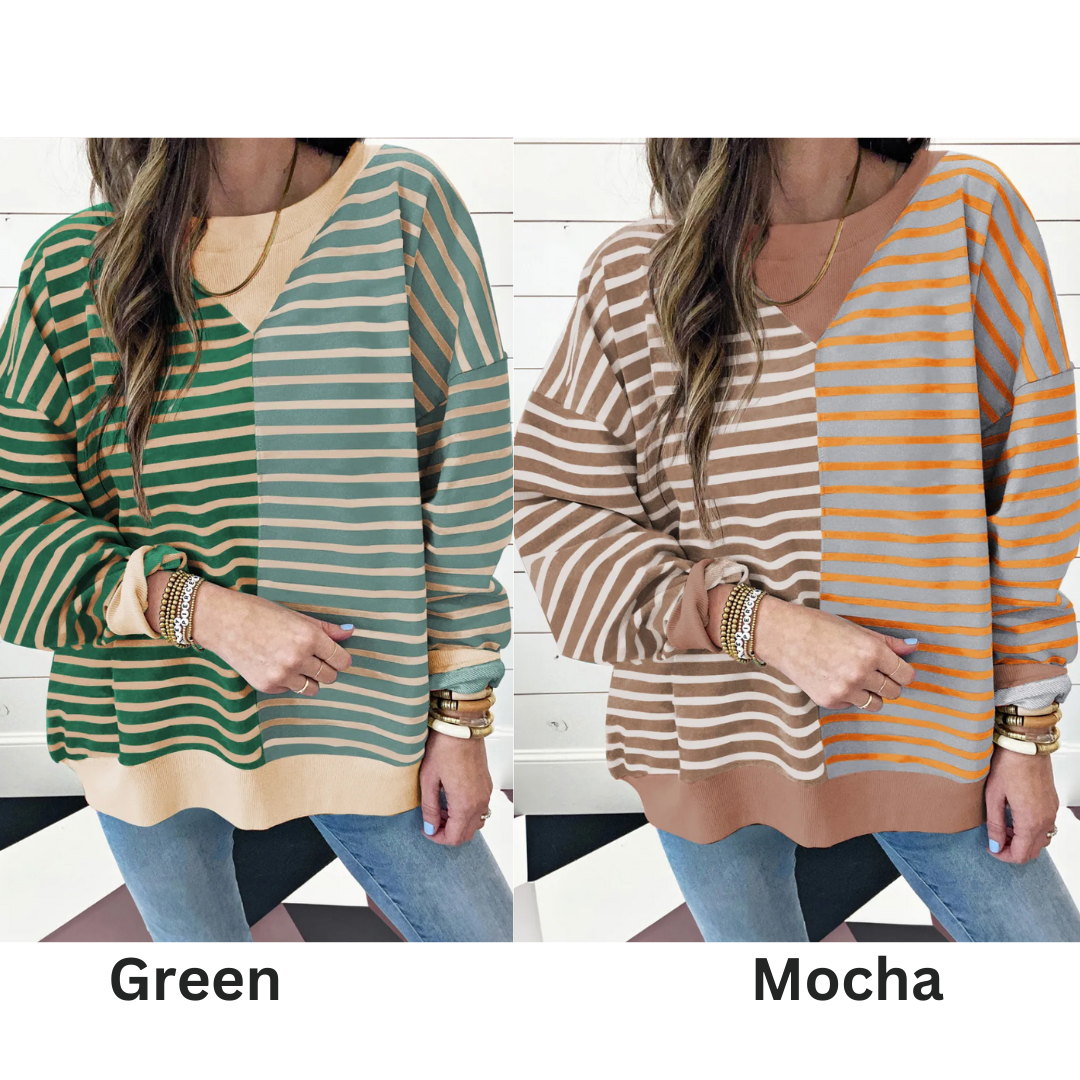 Good News, Long Sleeve Stripe Tunic