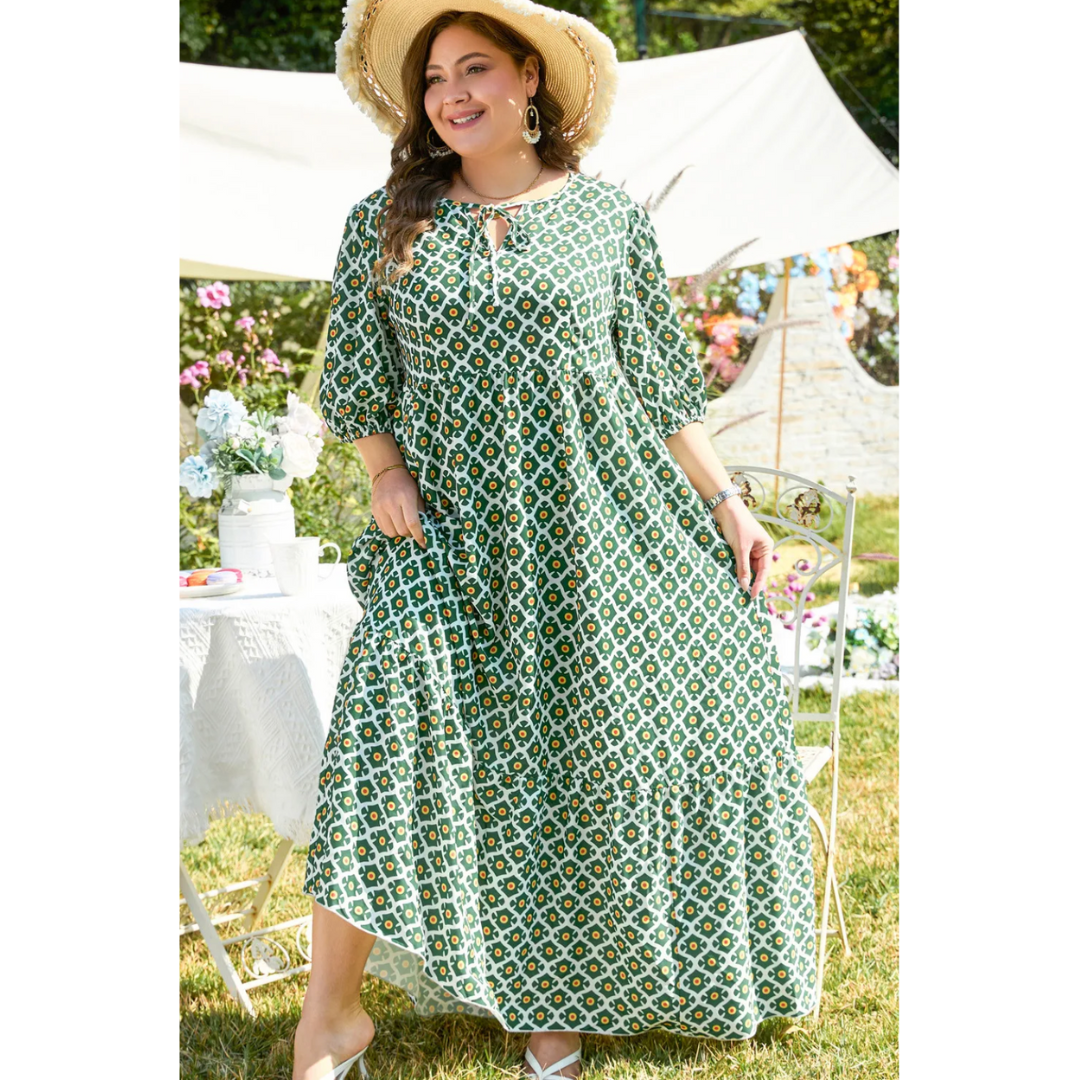 Picture Perfect Maxi Dress (1X-4X)