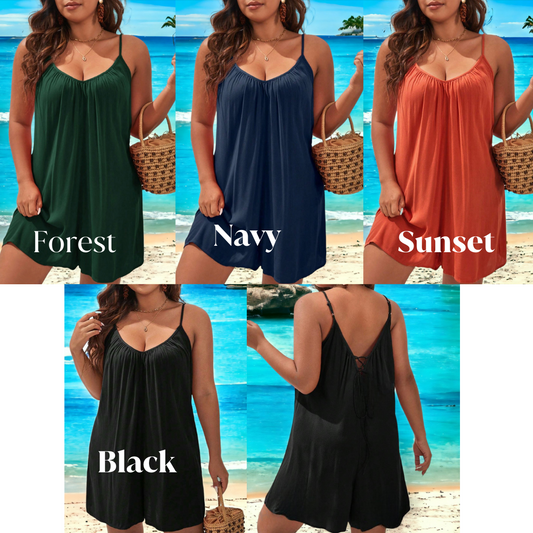 The Perfect Vacation Romper (XL-4X)